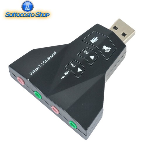 Scheda audio esterna usb 1 - audio,