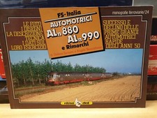 Libro Ferrovia Automotrici ALn880 ALn990 e rimorchi S.Garzaro A.Nascimbene