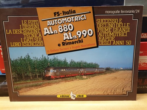 Libro ferrovia automotrici - libro,