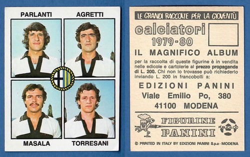 Figurina calciatori panini - figurina,
