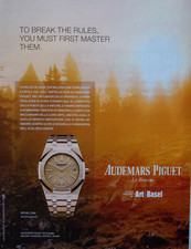 Pubblicità Advertising Werbung Italian 2017 OROLOGIO AUDEMARS PIGUET ROYAL OAK .
