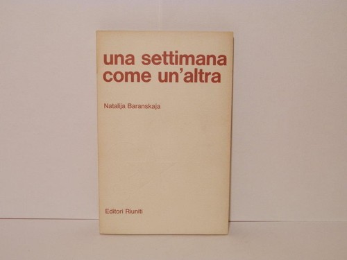 Una settimana come - , un'altra
