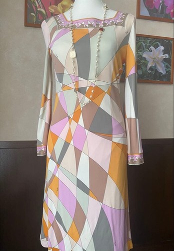 Emilio pucci abito - emilio, rosa