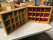 Bacheche Espositiri  Legno Vintage Epoca 