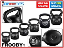 Set pesi kettlebell vinile