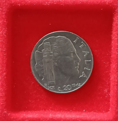 Italia regno moneta 20 - italia,