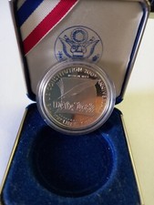 1 DOLLARO ARGENTO 900/1000 PROOF ANNIVERSARIO COSTITUZIONE 1987 gr. 26,73