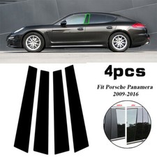 4x Per Porsche Panamera 2009-2016 4 pezzi rivestimento finestra porta montanti