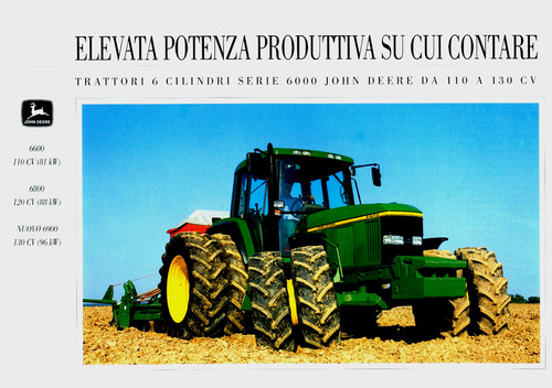 John deere trattori 6 - ,