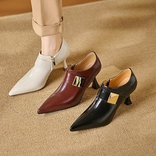 Stivaletti donna a punta bassi