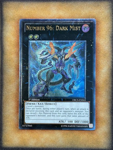 Yugioh numero nebbia - yugioh,