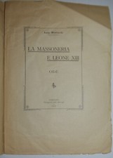 LA MASSONERIA - ediz. 1898 -