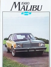 1980 Chevrolet Malibu Prospekt