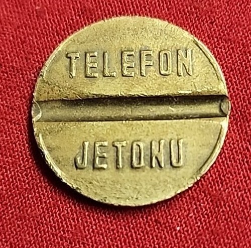 Gettone telefonico jetonu - gettone,