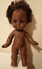 Bambola nera in gomma anni