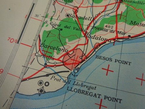 Ww2 raf map of - 1943),