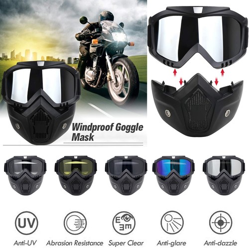 Casco moto occhiali - moto,