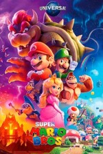 Poster Manifesto Locandina Cinema Film Super Mario Bros Stampa Formato 50x70 Cm.