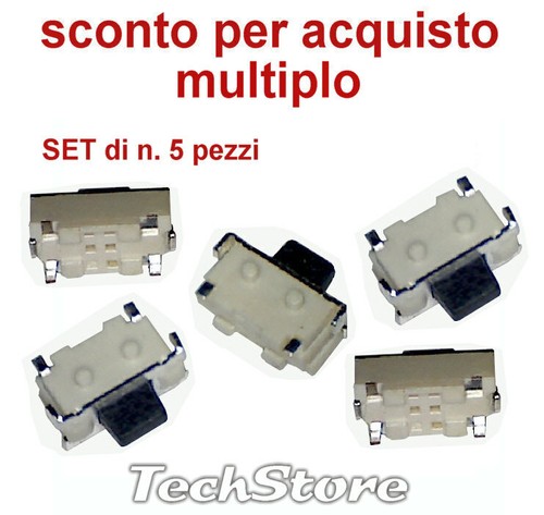 Set micro pulsanti pcb - n.,