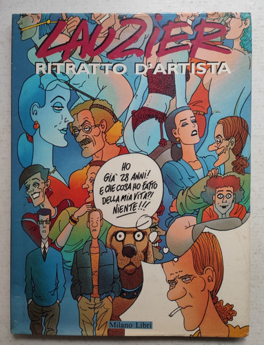 Lauzier ritratto artista - lauzier, d'artista