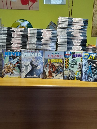 Raccolta fumetti nathan never - fumetti,