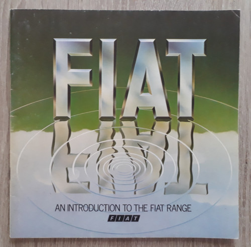Brochure fiat gamma - brochure,