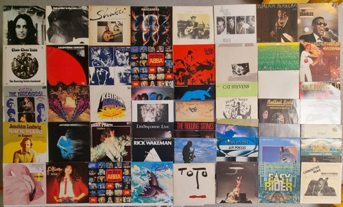 50x vinyl rock pop - 50x, rock/pop/weitere