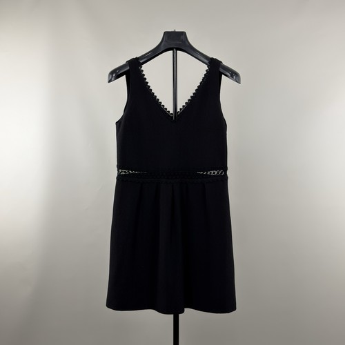 Sezane black dress - black, 38