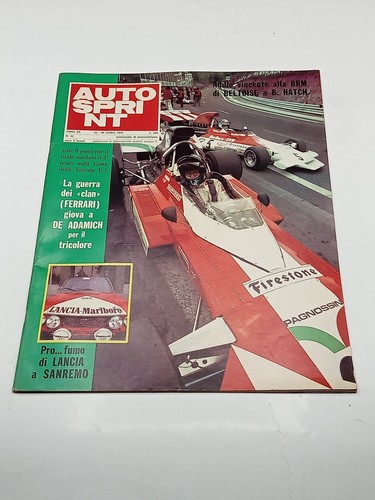 Rivista autosprint anno 1972 - anno,