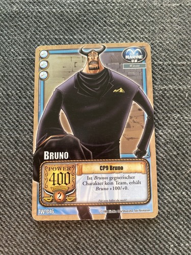 Carte one piece - marine, bruno