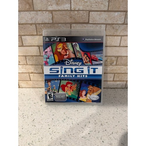 Disney sing family hits - disney,