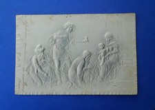 Santino Cartolina Goffrata