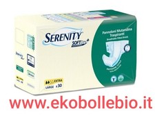 120Pannoloni  4pacchi x30pz Serenity Soft Dry Mutandina L 2 Gocce No Detrazione