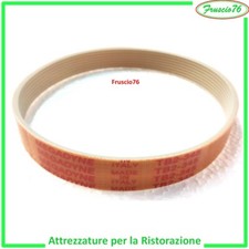 Cinghia per Affettatrice Ricambi Affettatrici TB2-345 8 Nervature MEGADYNE