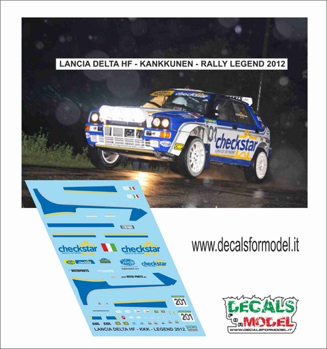 Decals lancia delta hf - decals,