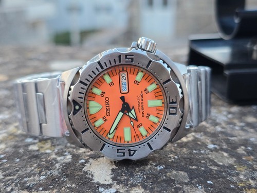 Seiko orange monster - seiko,