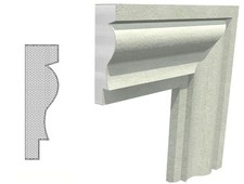 CORNICI IN POLISTIROLO RESINATE  100 X 30 X 100 CM