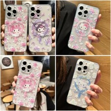 Custodia cellulare iPhone Sanrio l Hello Kitty Kuromi Cinnamoroll MagSafe Kawaii custodia