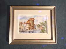 Quadro acquerello firmato di