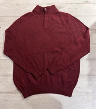 Maglione Pullover 100% Puro Cashmere Uomo Ermenegildo Zegna IT 48 Men Kashmire