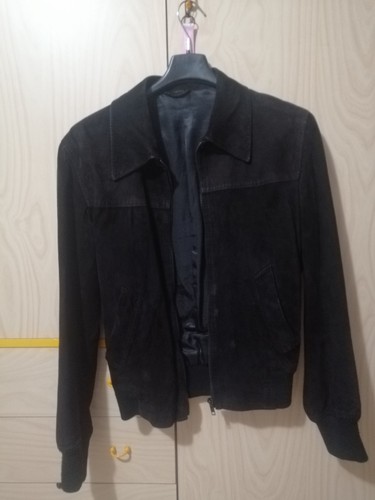 Giubbino vintage vera pelle - giubbino,