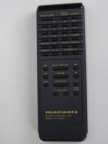 Marantz 72cd telecomando - marantz, rc-72cd