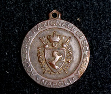 G213_Medaglia antica ACCADEMIA NAZIONALE DI SCHERMA NAPOLI Festa inaugurazione