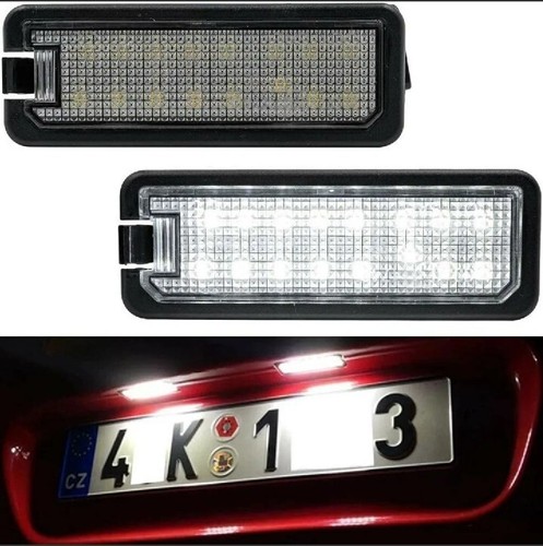 Placchette led luci targa - 2x,