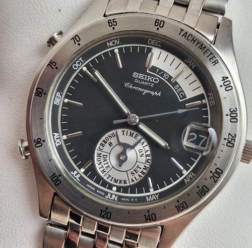 Seiko quartz chronograph - seiko,