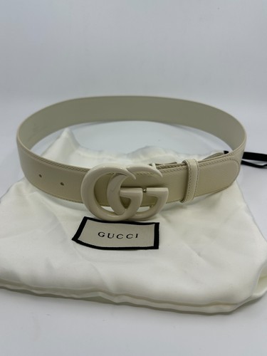 Cintura whitegucci pelle - gg, in