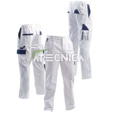 Pantalone lungo bianco da