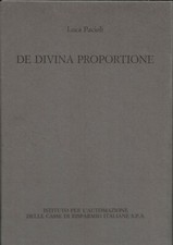 Pacioli Luca DE DIVINA