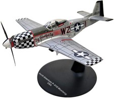 North American P-51D Mustang 'Big Beautiful Doll' scala 1:72 modello pressofuso LG12