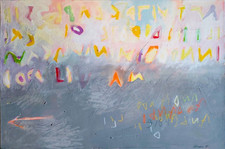 NUCARA RENZO - Tecnica mista su cartoncino - opera unica